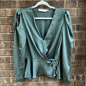 ASTR Wrap Blouse XL